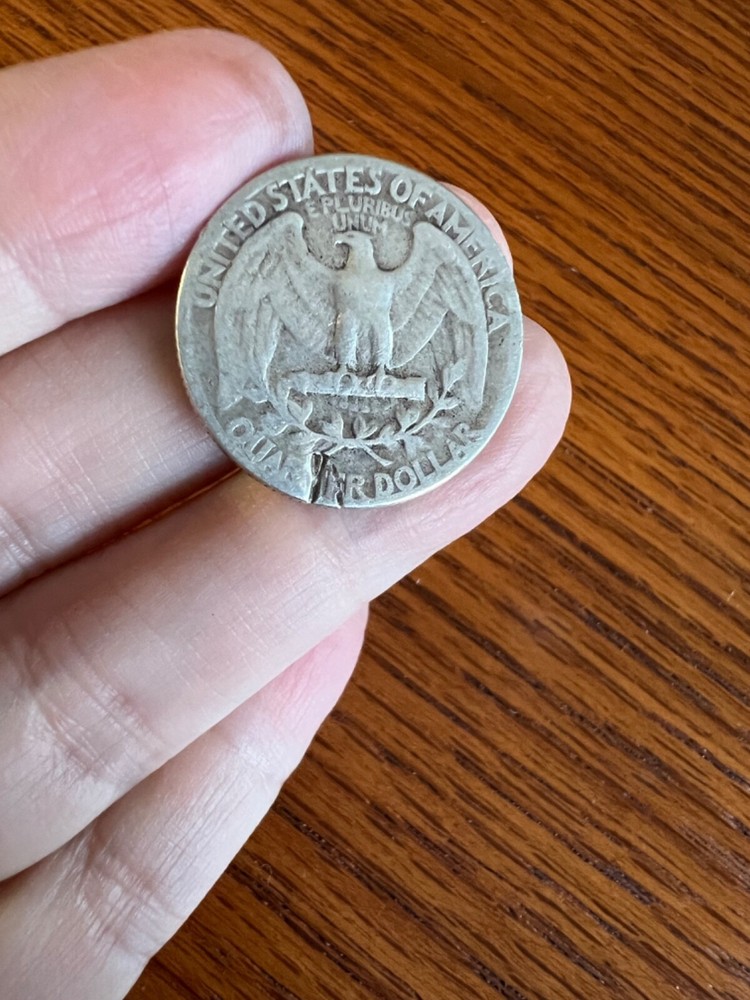 1948-S WASHINGTON QUARTER with Error-90% Silver