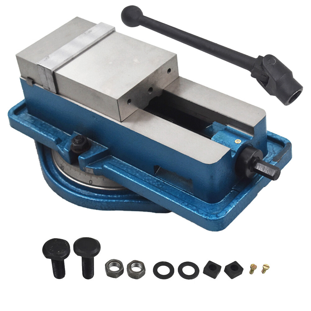 4 Inch Precision Lockdown Vise CNC Milling Machine Bench Clamp Vice With Base