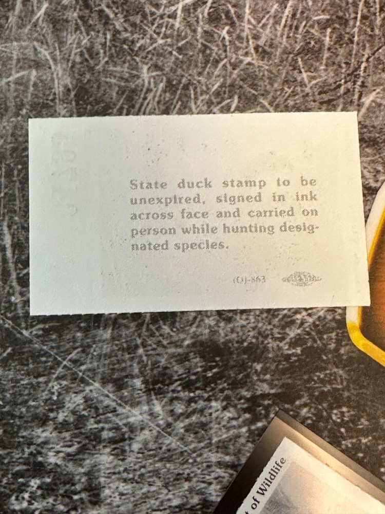 1997 Nevada State Duck Stamp