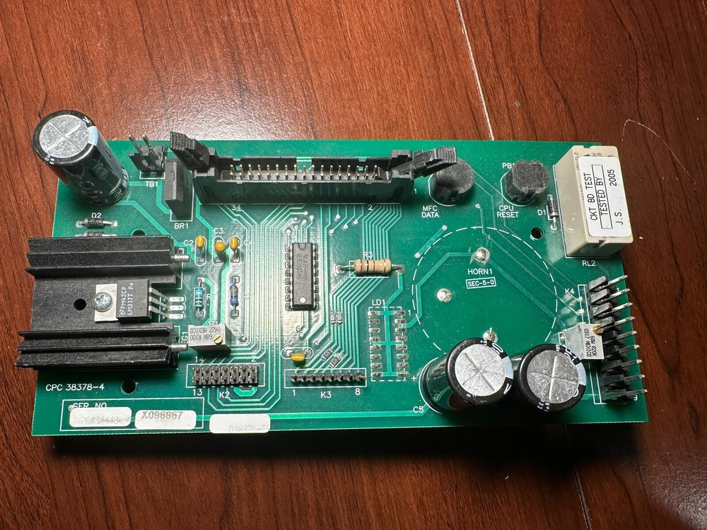 CONTROL BOARD CPC 38378-4 MALLORY SONALERT SBM2