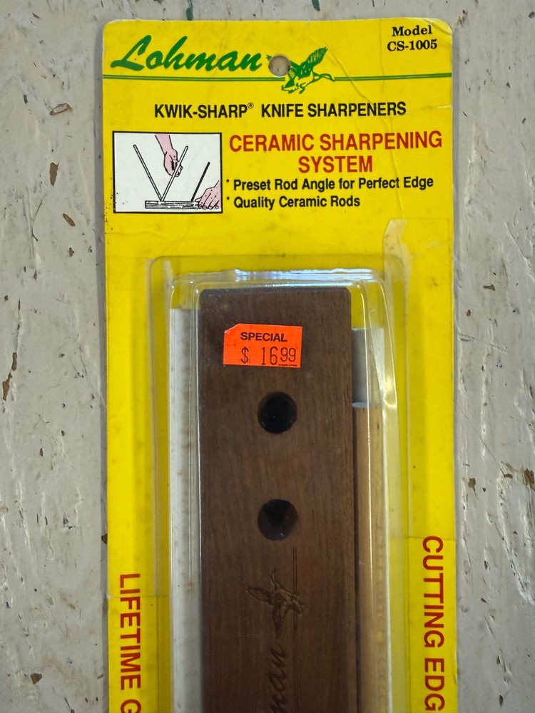 Lohman Ceramic Knife Sharpening System