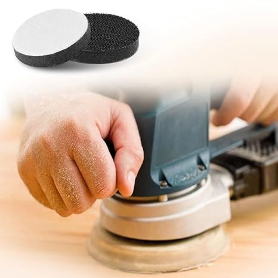 5 Pack 2 Inch Hook and Loop Soft Sponge Cushion Buffer Pad, Foam Sponge Buffer B