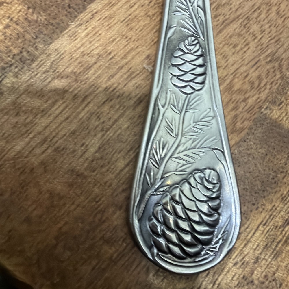 Cambridge Pine Cone Stainless Satin Silverware Flatware YOUR CHOICE 2 Pinecones