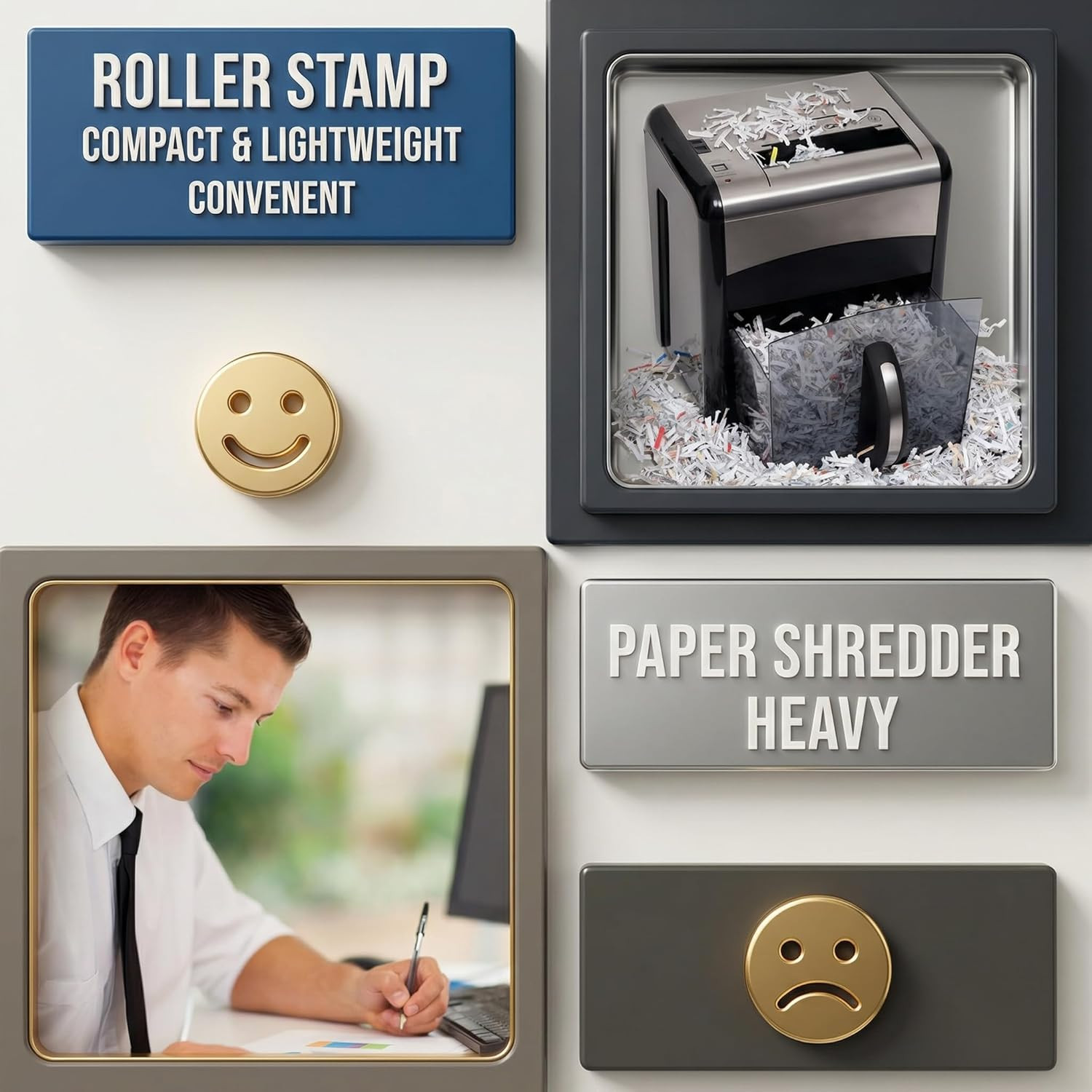 2 Pack Identity Protection Roller Stamps Identity Theft Stamp Confidential Ro...