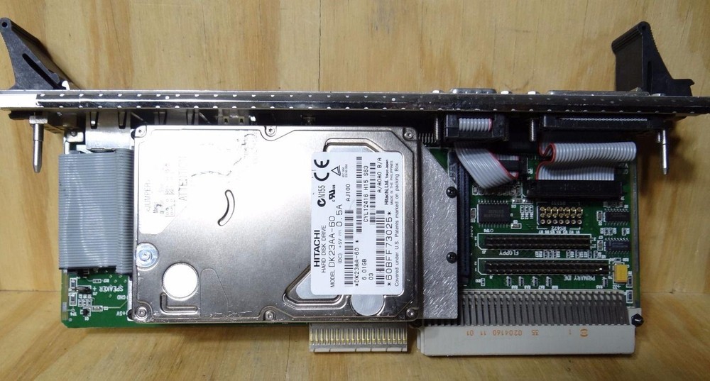 GENERAL MICRO SYSTEMS V2P3BO BOARD WITH HITACHI DK33A-60 HARD DRIVE