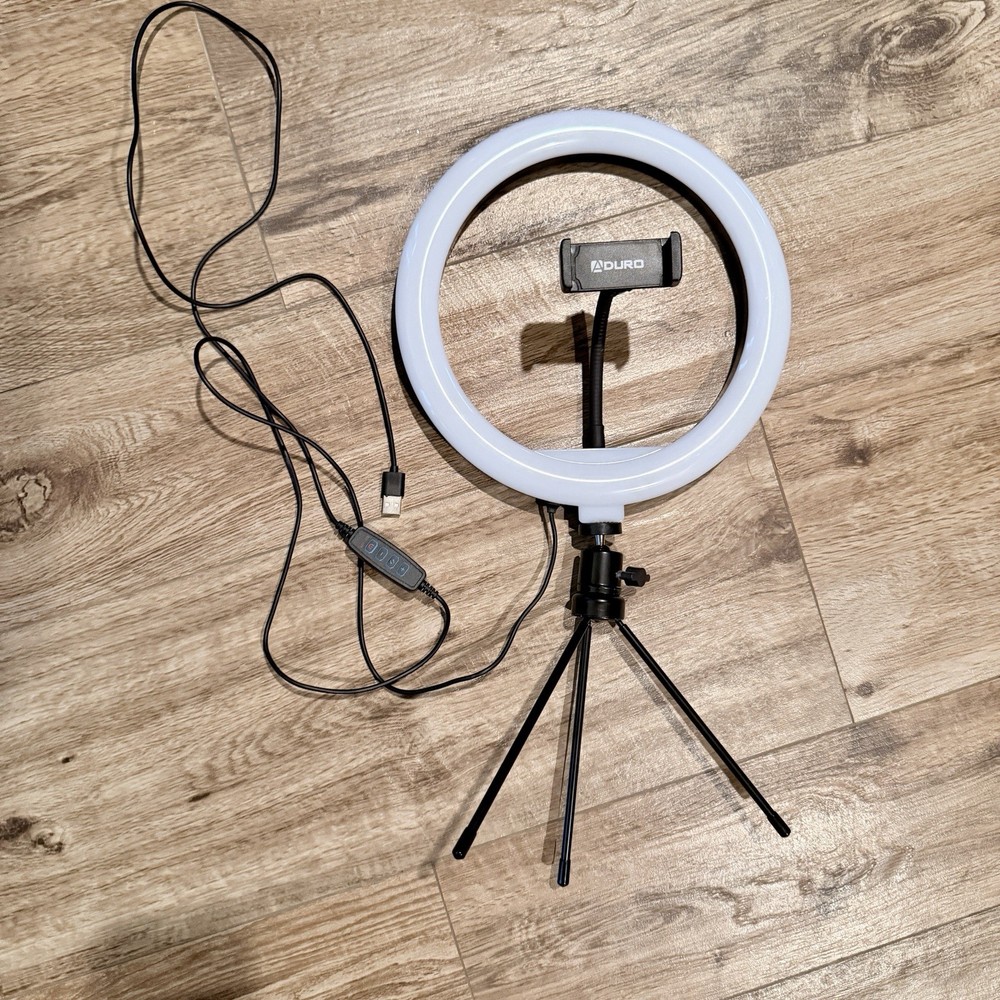 Aduro Ring Light Home Streaming Studio