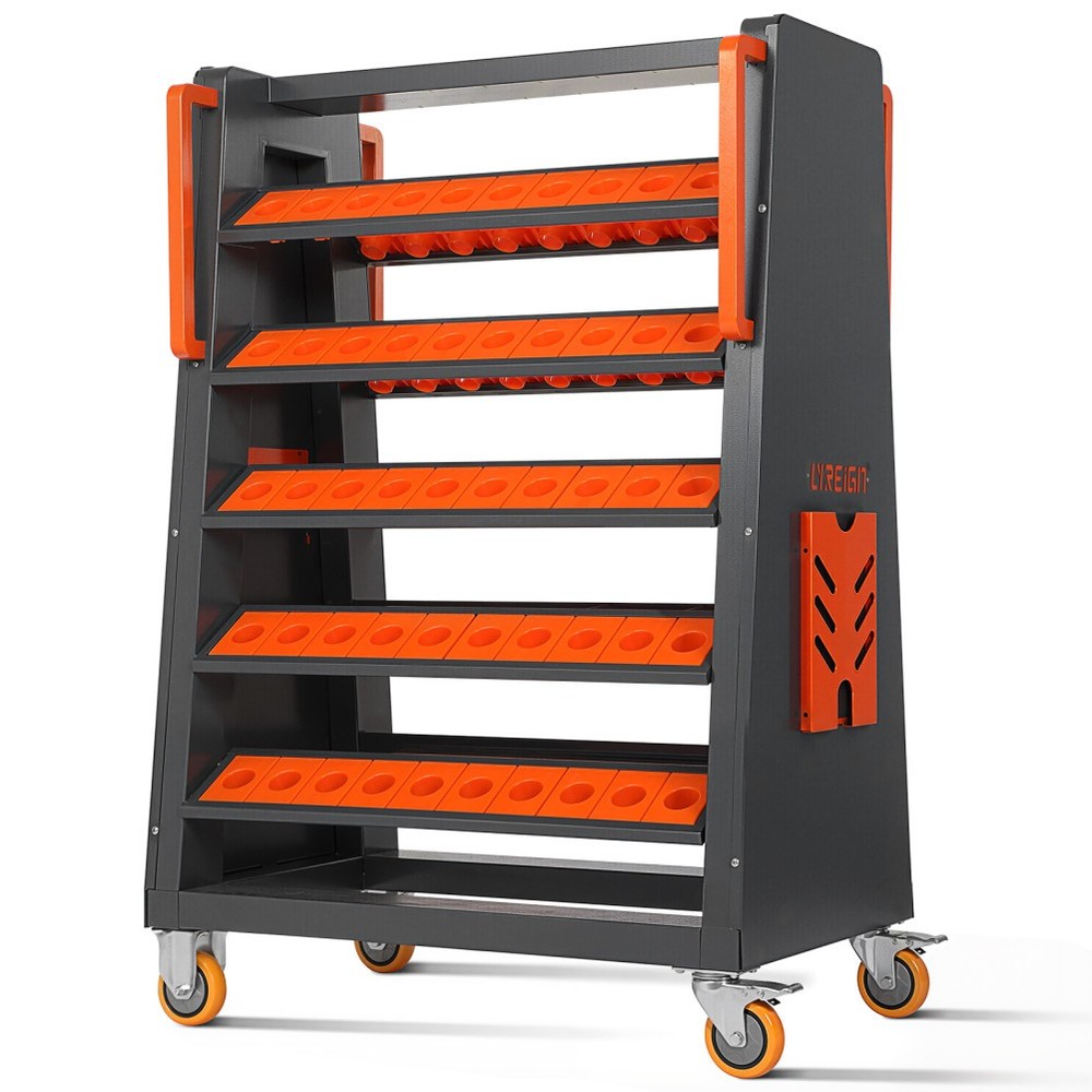 Rolling CNC Tool Carts CNC Tool Storage Rack CNC Mobile Tool Cabinet Tool Rack