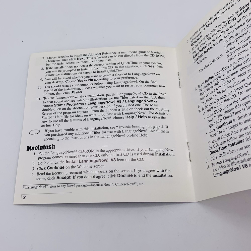 Learn Chinese Now Version 8 PC Windows Mac CD Transparent Language - Used