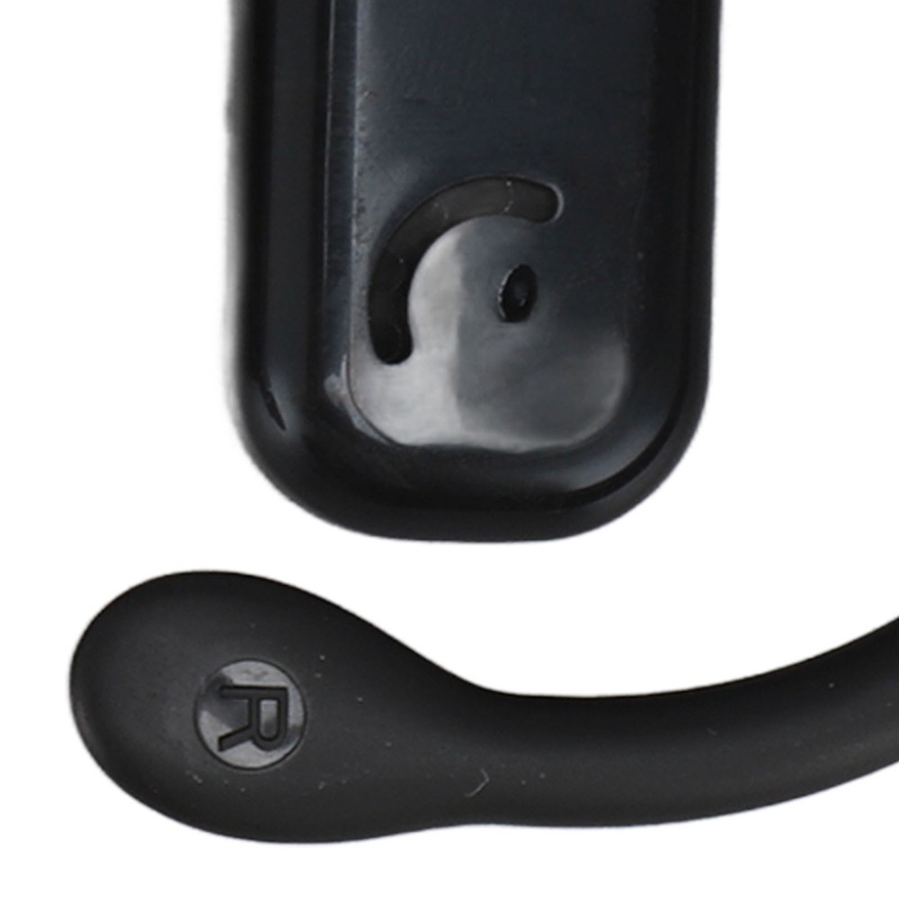 (Black)144 Languages Translator Earbuds Touch Control Earhooks Language