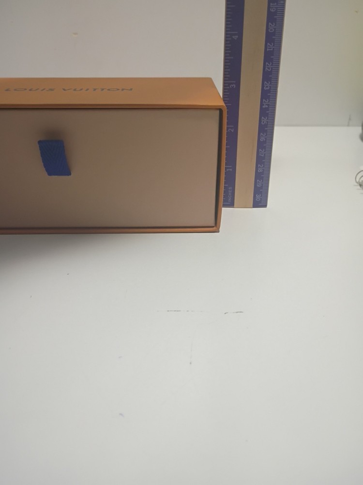 authentic Louis Vuitton drawer gift box, commonly used for packaging luxury...