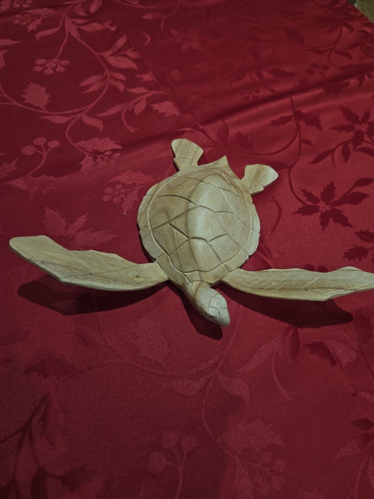 Hand Carved Sea Turtle