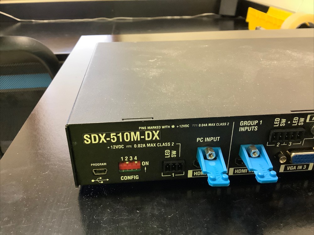 AMX SDX-510M-DX Solecis 5x1 Multi-Format Digital Switcher