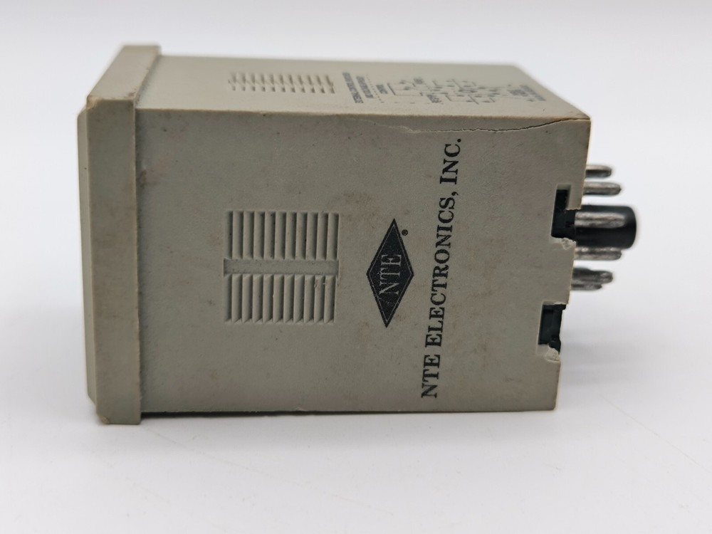 NTE Electronics R65-11AD10 Time Delay Relay Counter 10A 24-240VAC 12-Function