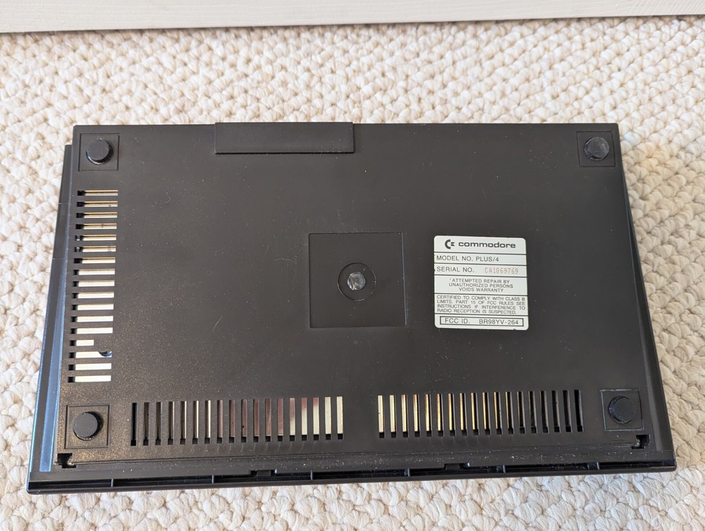 Used Vintage Commodore Plus/4 computer with Original box