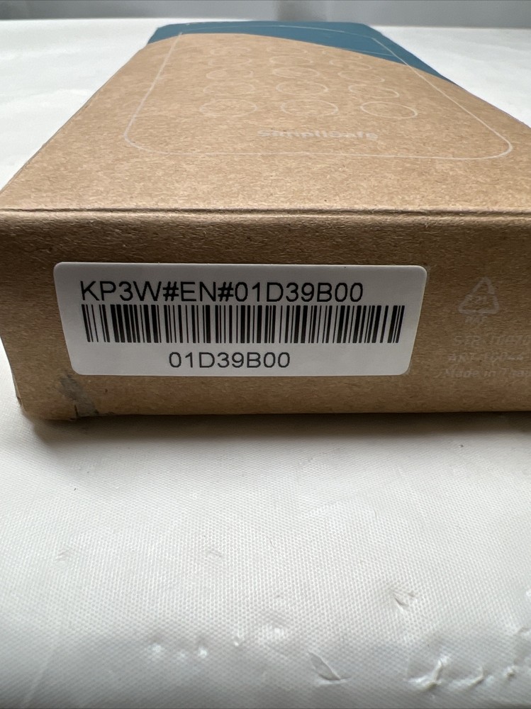 Simplisafe Keypad KP3W NEW OPEN BOX