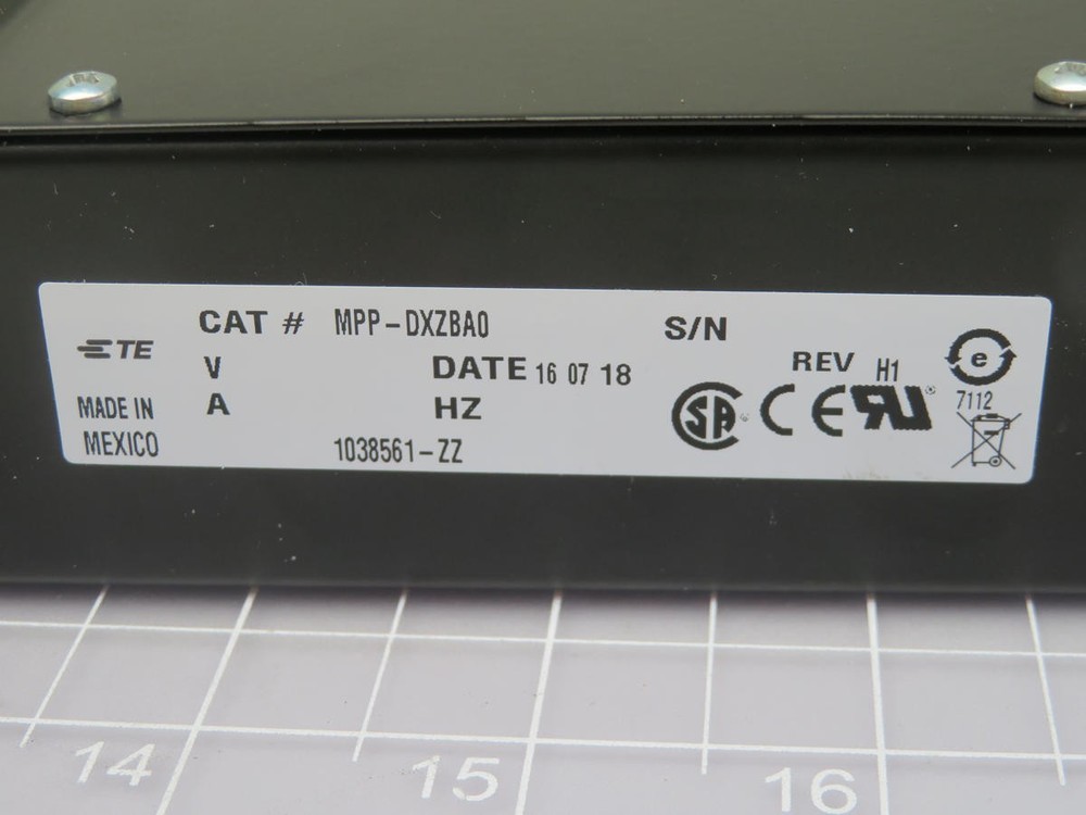 COMMSCOPE MPP-DXZBA0 CONNECTIVITY SOLUTION PANEL T202475