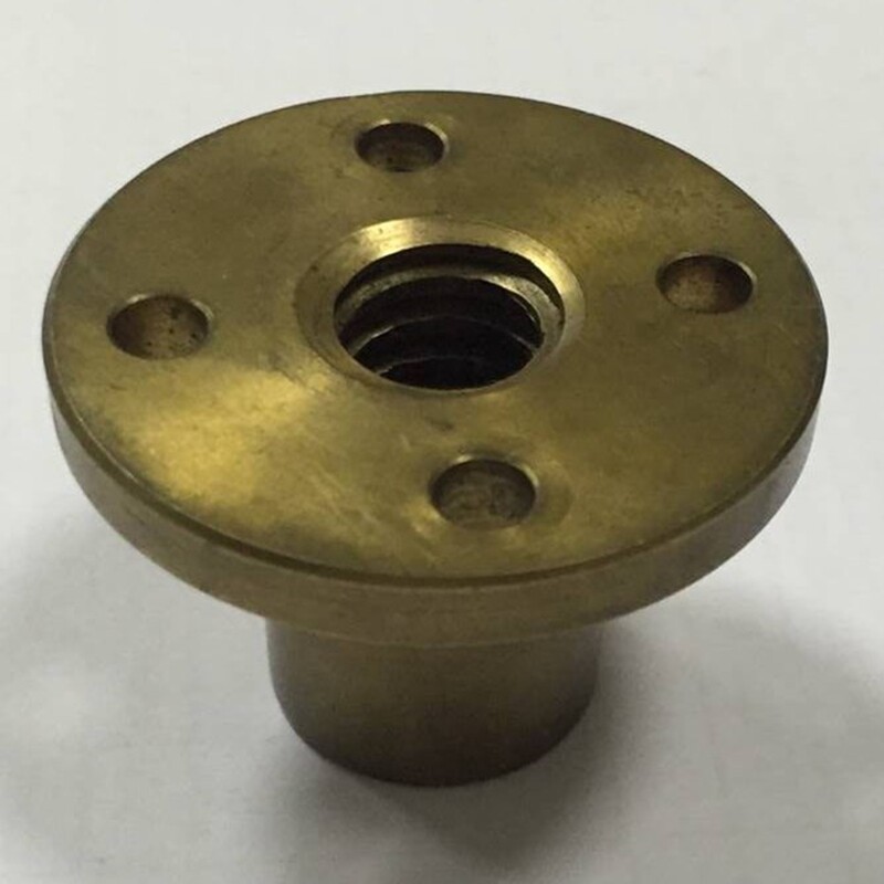 FOR 30° trapezoidal screw nut round flange type left thread MTSFL14