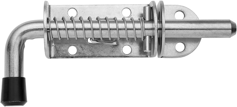 2 Pack Spring Pin Latch Lock For Utility Trailer Tail Gate Loaded Heavy Duty