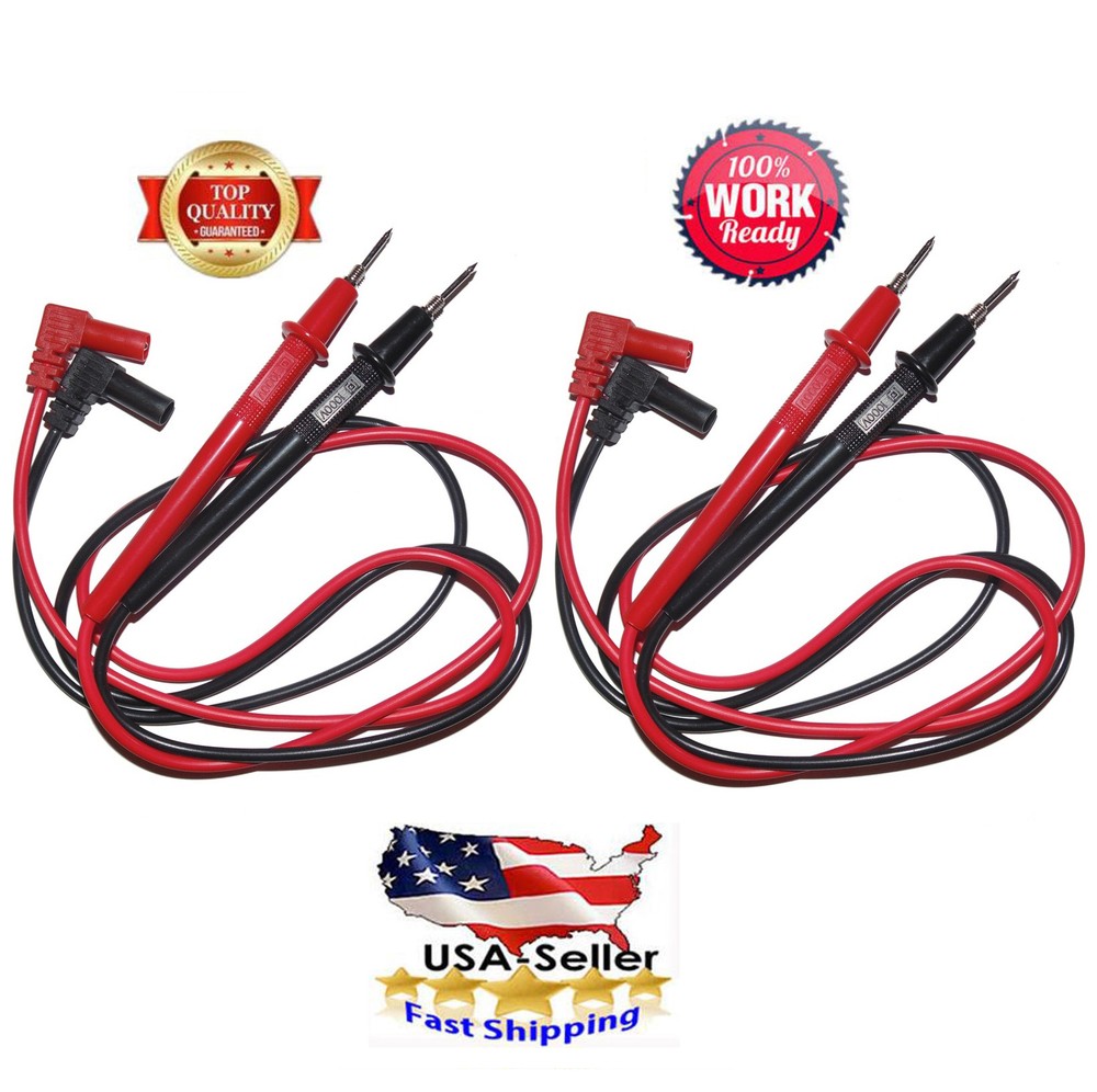 Universal Probe Wire Cable Test Leads Pin For Digital Multimeter Meter
