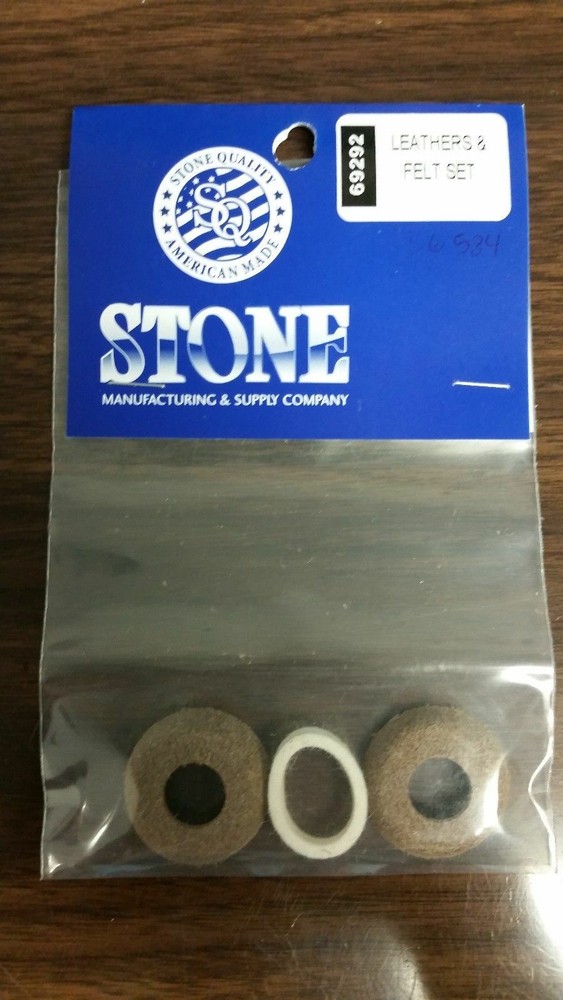 Stone Stomach Injection Pump Replacement Leathers & Felt Set