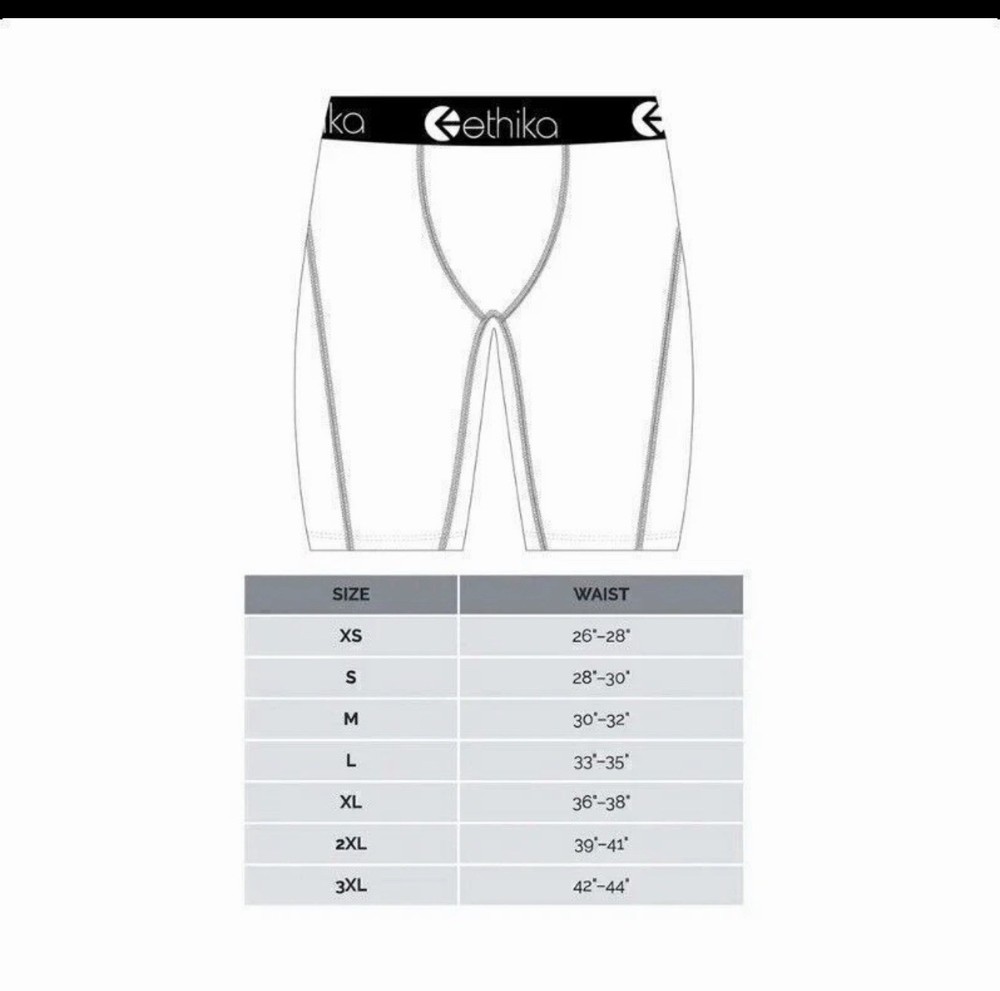 Ethika Men's Flock Boxer Briefs Small