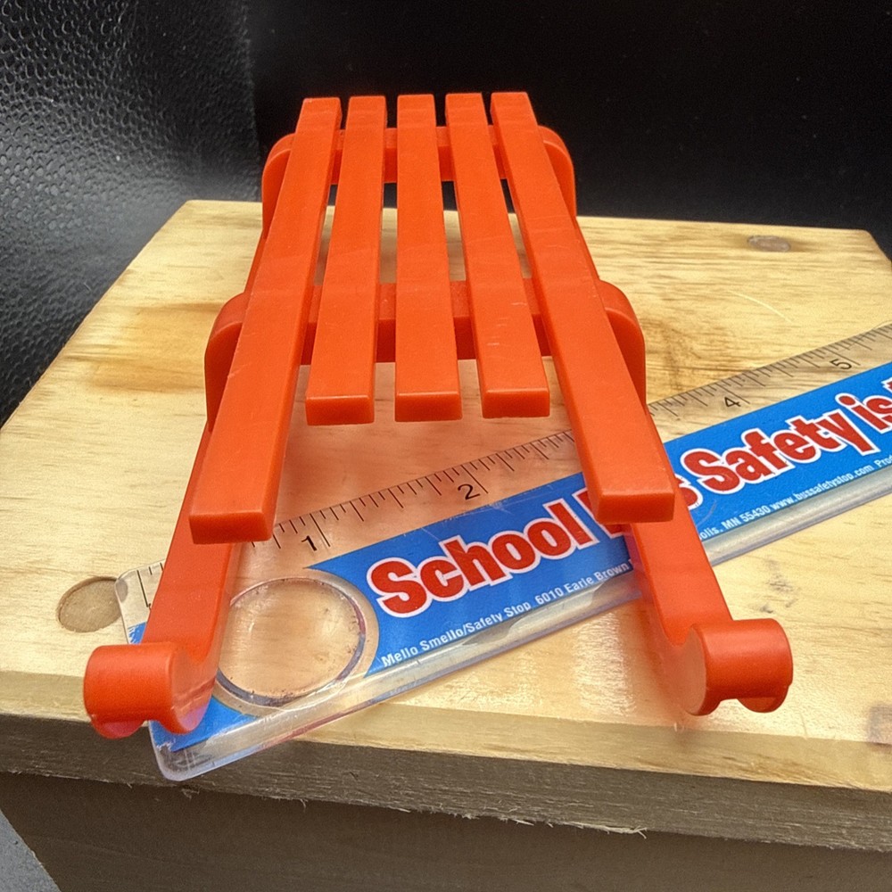 5.5 Red Plastic Sled.