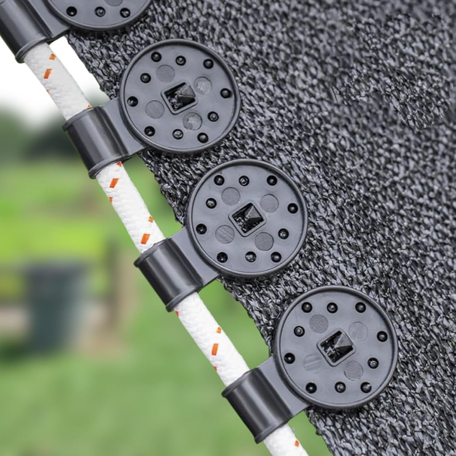 50Pcs Shade Cloth Clips, Plastic Tarp Clips, Greenhouse Shade Cloth Fix Clamp, W