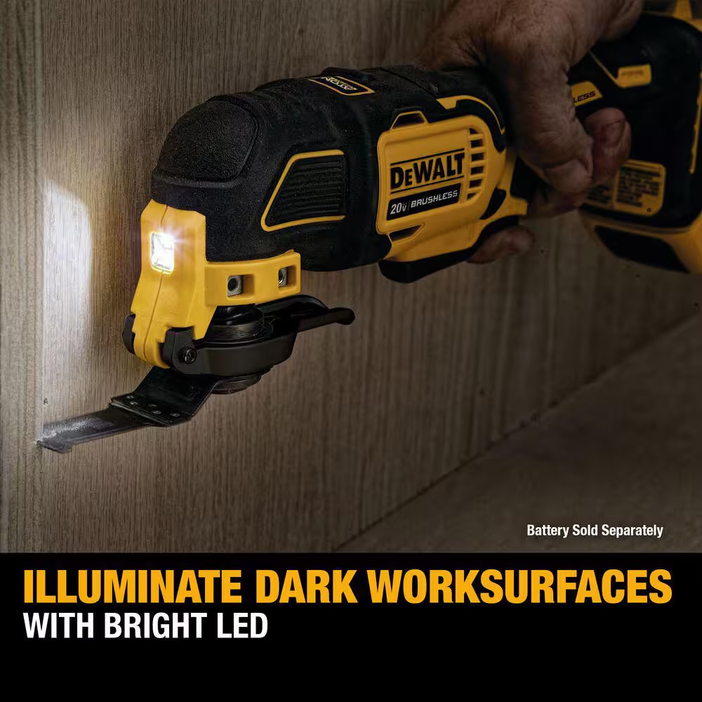 20V MAX Cordless Drill/Impact 2 Tool Combo Kit and Brushless Oscillating Multi T