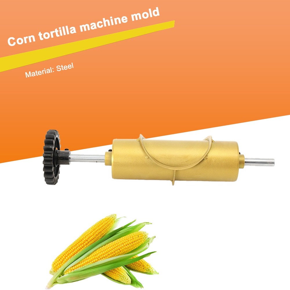 Customized Corn Tortilla Making Machine Mold Size 15cm Gold Mould Replaceable US