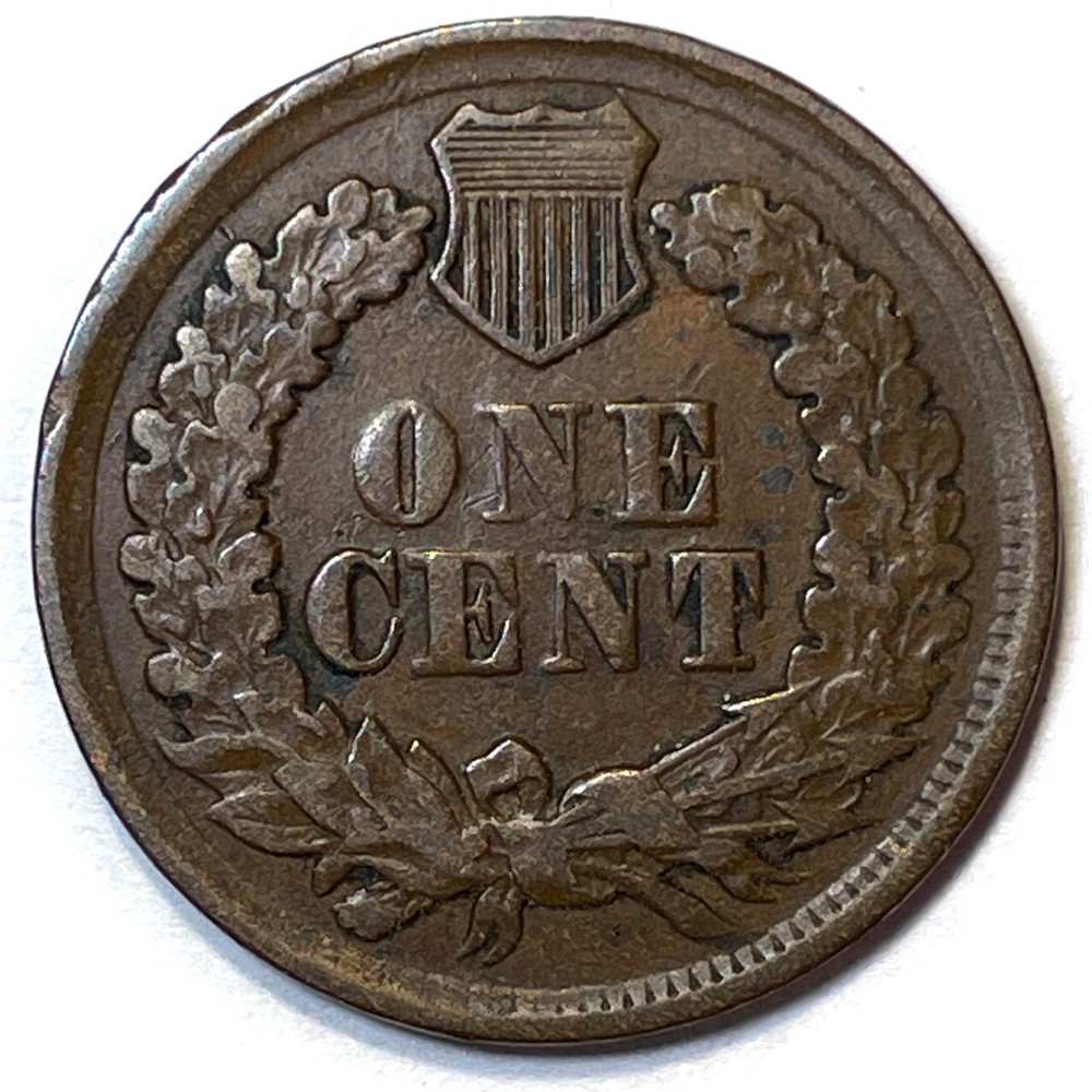 1866 Indian Head Cent Very Fine VF Coin, Issues #7535