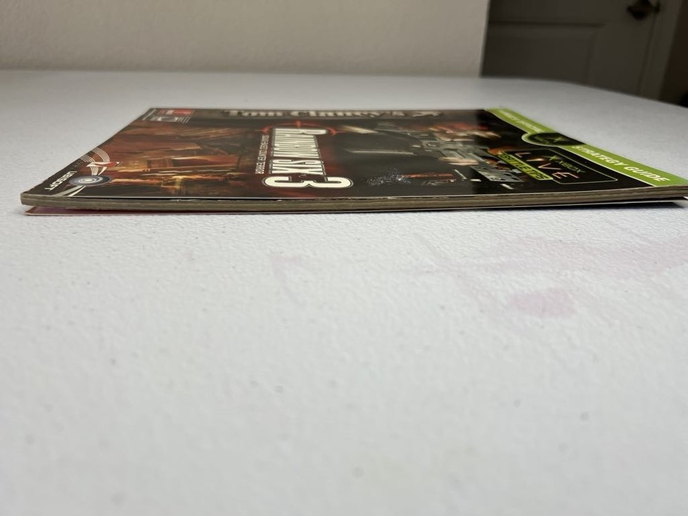 New Strategy Guide Rainbow Six 3 for Xbox Game