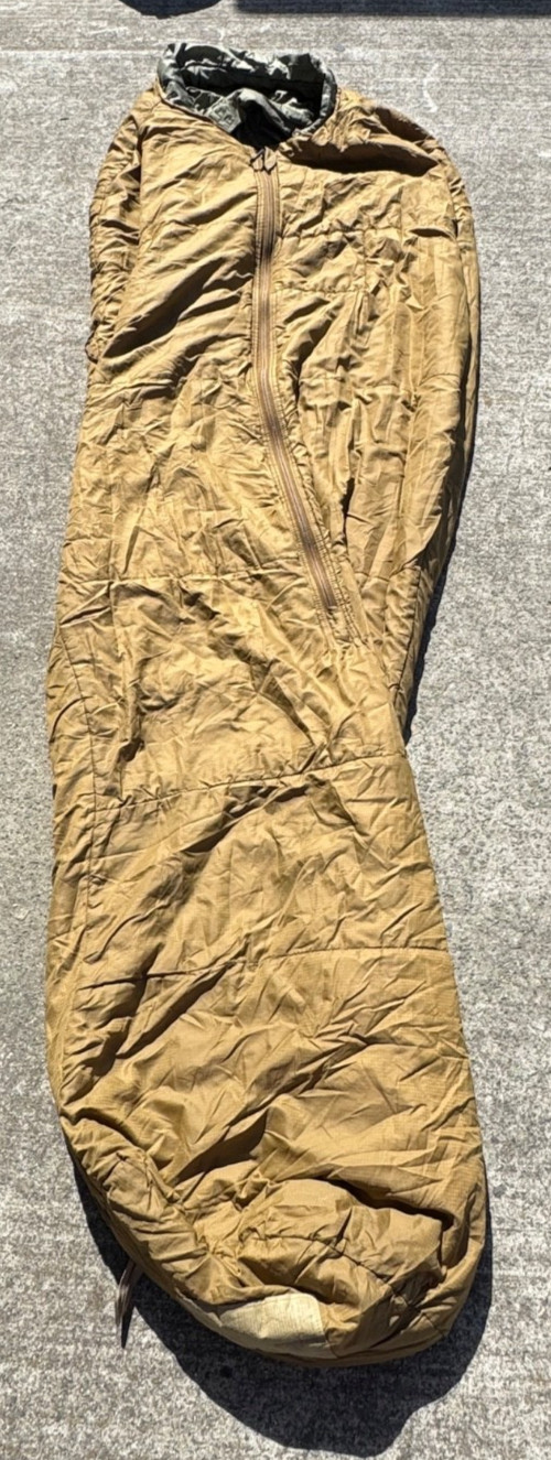 USMC 5-Piece 3 Season & Extreme Cold Sleep System Sleeping Bag w/ Bivy & Sacks