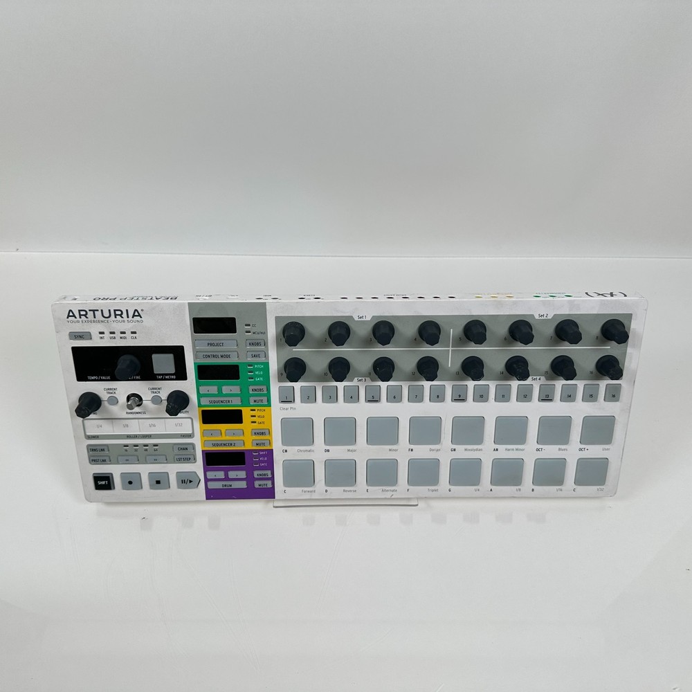 Arturia BeatStep Pro Controller & Sequencer White; AS-IS