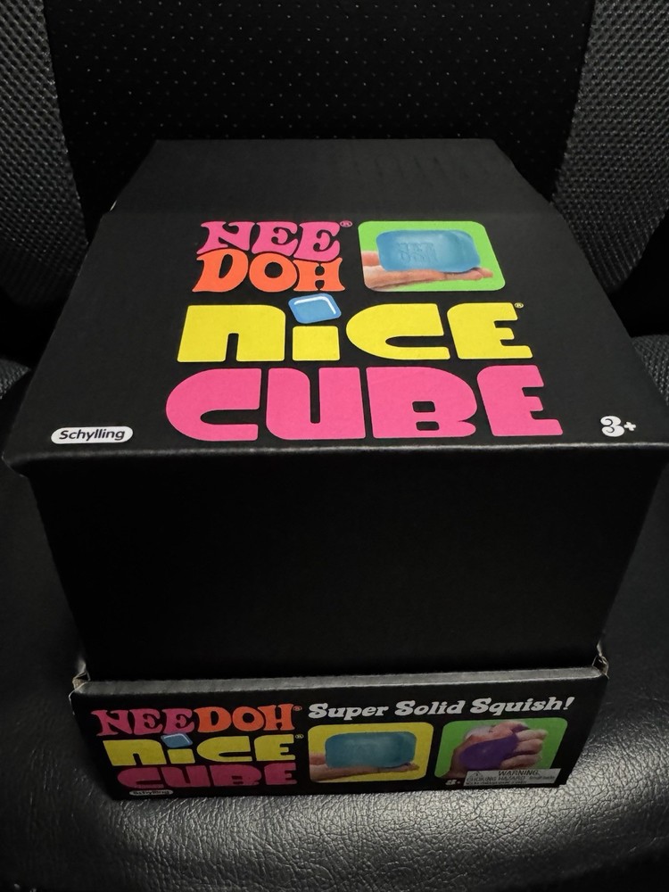 Needoh Nice Cube Super Solid Squish Squeeze Stress Reliever Toy Lot 12