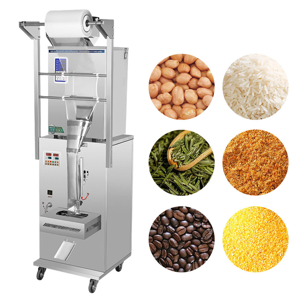 Powder granule packaging machine, fully automatic commercial vertical packaging