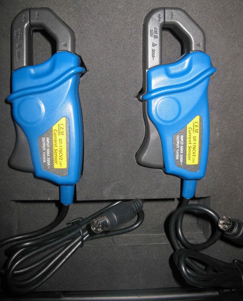 USB Data Logger Dual Channel Input True RMS AC Voltage Current Record 256K Value