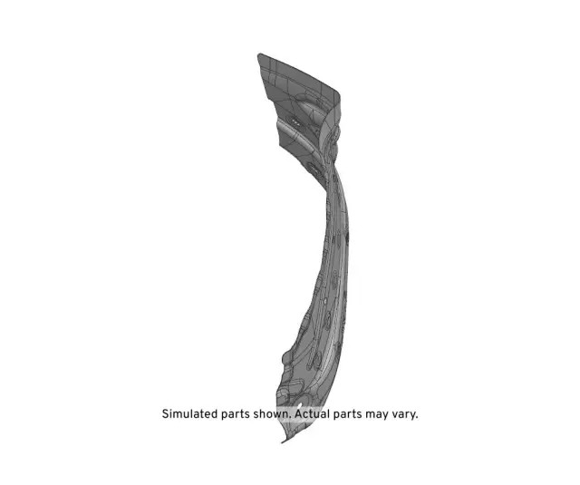 Genuine GM Driver Side Front Compartment Outer Side Rail Extension 84303517