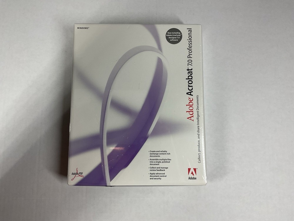 Adobe Acrobat 7.0 Professional - Windows Sealed NEW