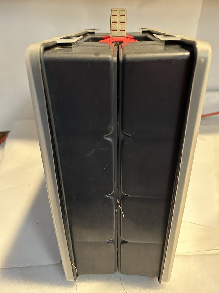 Sewing Thread Dual Case Storage Set Clear Organizer 2 Sided with Thread