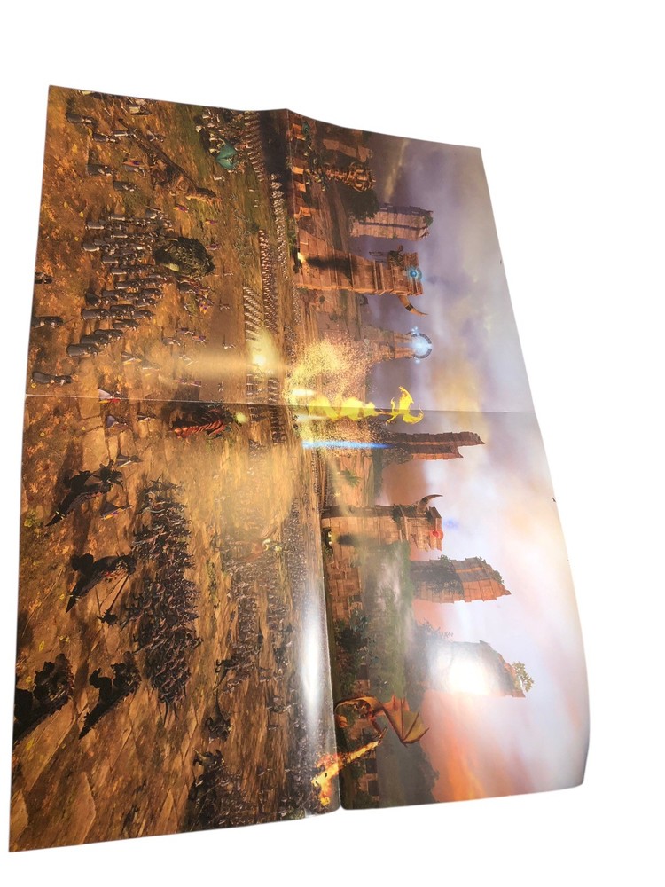 WHITE DWARF SEP 2017 GAMES WORKSHOP WARHAMMER TOTAL WAR II POSTER
