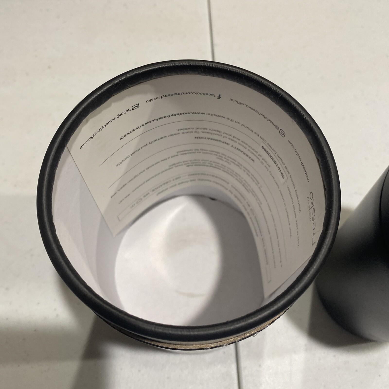 Fressko Reusable Cup Camino (340ml) 12oz- Coal