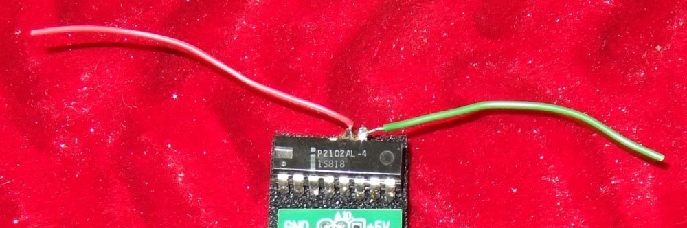 Gendon3 Lowercase modification kit for the Tandy TRS-80 Model I vintage computer