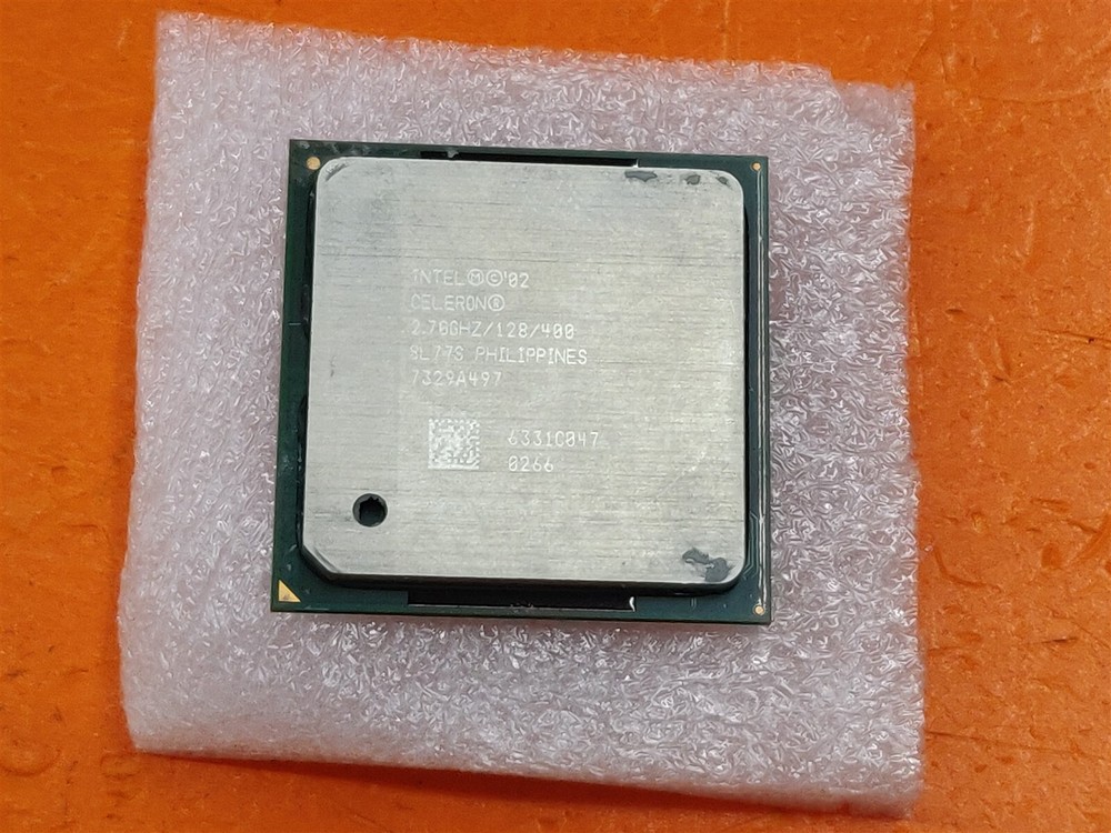 ⭐️⭐️⭐️⭐️⭐️ CPU Processor Intel Celeron SL77S Socket 478 2.70GHz / 128KB / 400Mhz