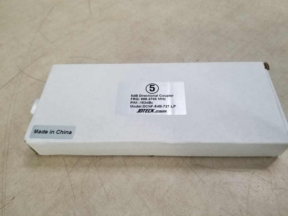 JDTECK DCNF-5dB-727-LP Directional Coupler 5 dB