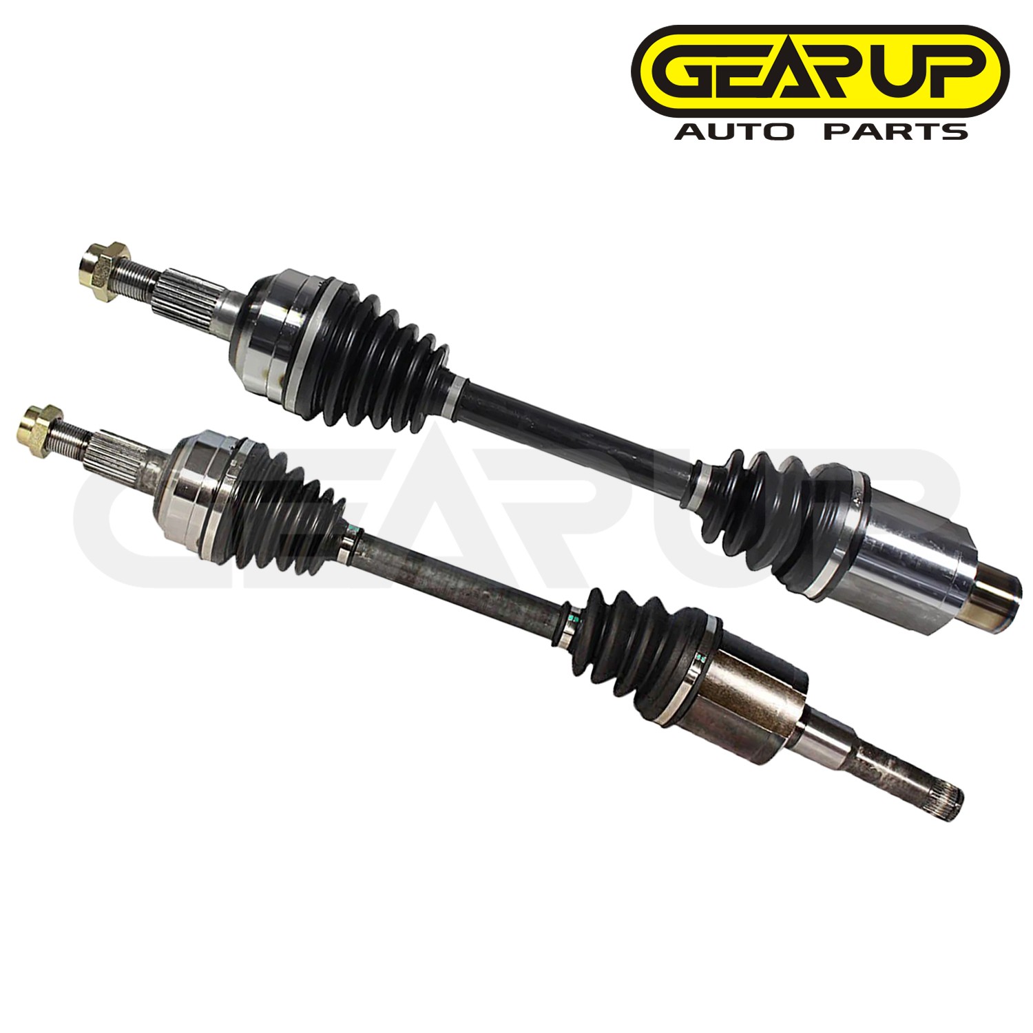 Pair Front CV Axle Shaft for Chevrolet Equinox GMC Terrain L4 2.4L 2010-2017
