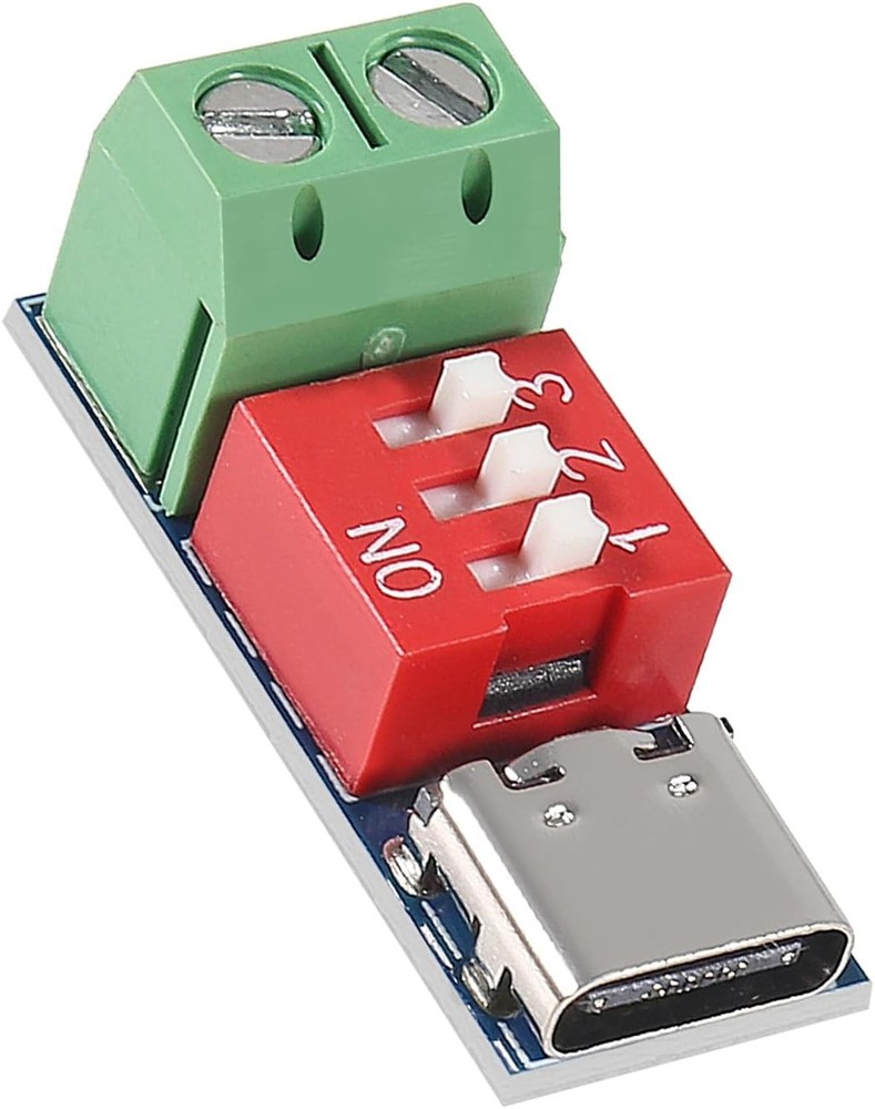 UMLIFE 2PCS USB-C PD Trigger Board Module PD/QC Decoy Fast Charge