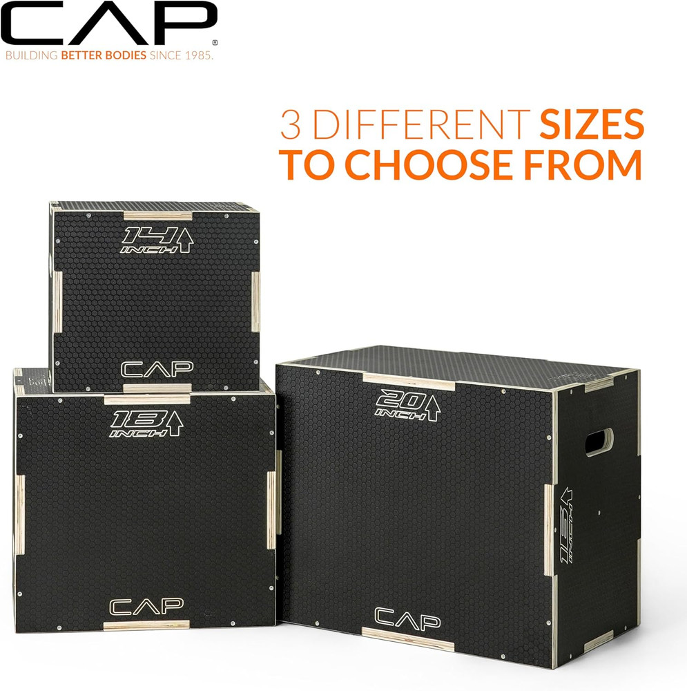 3-In-1 Plyometric Box | Multiple Styles and Sizes