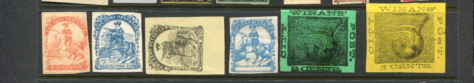 Lot of 62 Local Stamps Bogus & Forgery & Reprint & More BX6912