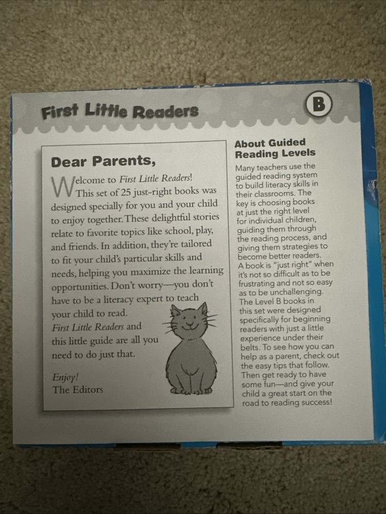25 FIRST Little Readers Level B- Scholastic