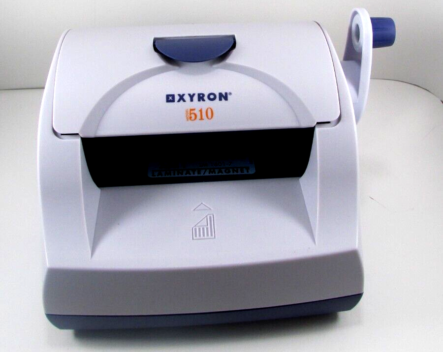 USED Xyron Model 510 Creative Sticker Tool Multi-Use Laminating Machine